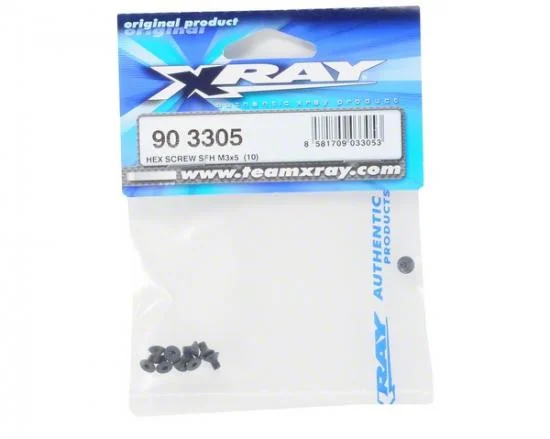 Hex Screw SFH M3x5 (10Pcs) &mdash; image 2 of 3