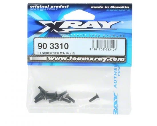 Hex Screw SFh M3X10 (10Pcs/XB8) &mdash; image 2 of 3