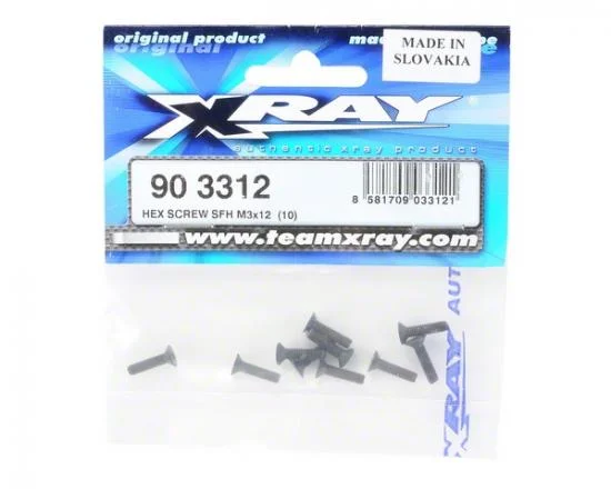 XRay Hex Screw Sfh M3X12 (10) &mdash; image 2 of 3