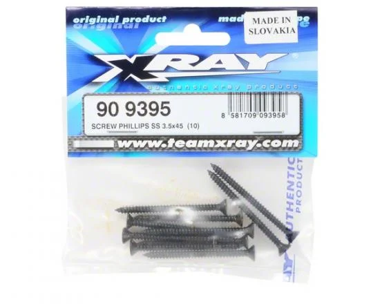 XRay Screw Phillips SS 3.5X45 (10) — image 2 of 2