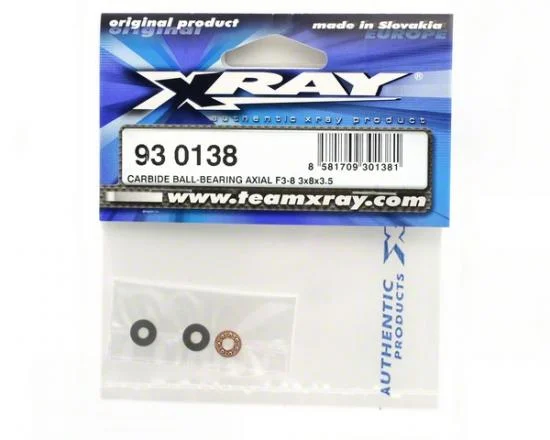 XRay Carbide Ball Bearing Axial F3-8 3X8X3.5 - V2 — image 2 of 2