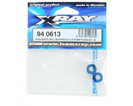 XRay High Speed Ball Bearing 6X13X5 Rubber Sealed (2) — image 2 of 2