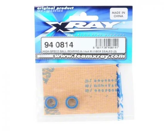 XRay High Speed Ball Bearing 8X14X4 Rubber Sealed (2) — image 2 of 4