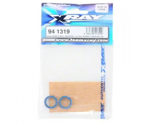XRay High Speed Ball Bearing 13X19X4 Rubber Sealed (2) &mdash; image 2 of 4