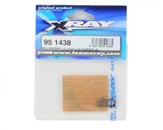 XRay Ball Bearing 1/4 X 3/8 X 1:8 Flanged (2) — image 2 of 3