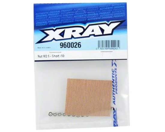 XRay Nut M2.5 - Short (10) — image 2 of 2