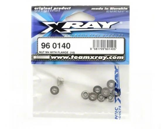 XRay Nut M4 With Flange (10) — image 2 of 2