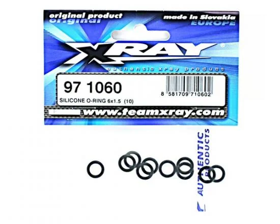 XRay Silicone O-Ring 6X1.5 (10) — image 2 of 2