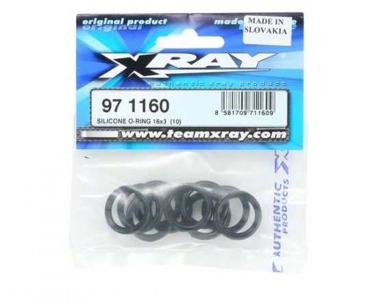 XRay Silicone O-Ring 16X3 (10) — image 2 of 2