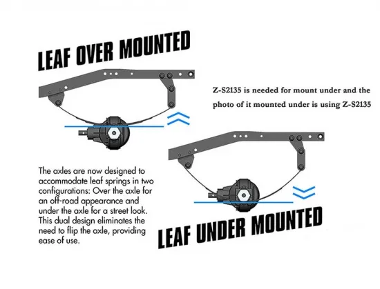 RC4WD Yota II Ultimate Scale Cast Rear Axle (Chrome) — image 11 of 11