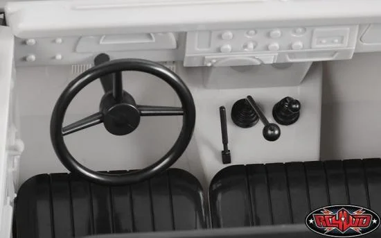 RC4WD Cruiser Accessories Parts Steering wheel Mirror Wipers Shifter &mdash; image 2 of 5