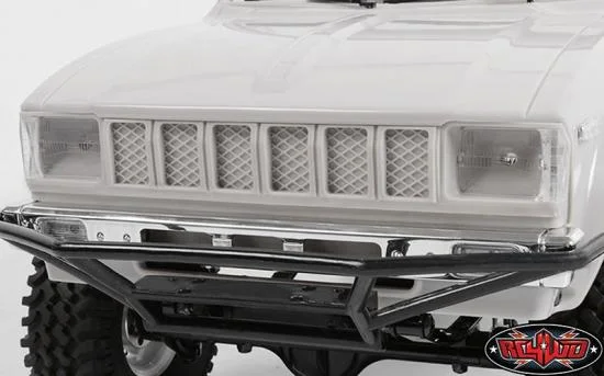 RC4WD Mojave II Cab Back Panels and Grill Parts Tree (Primer Gray) — image 3 of 5
