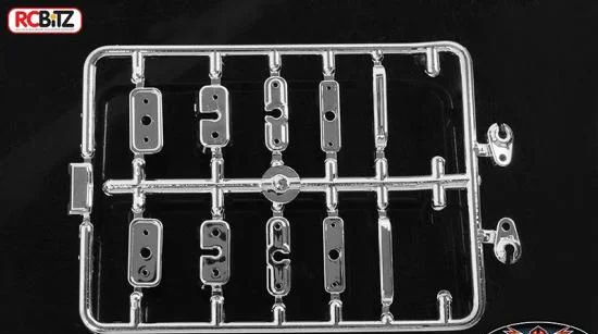 RC4WD Chevrolet Blazer Chrome Handles and LED Holder Parts Tree — image 1 of 7