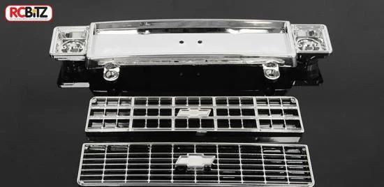 RC4WD Chevrolet Blazer Chrome Front Grill w/Optional Inserts — image 1 of 7