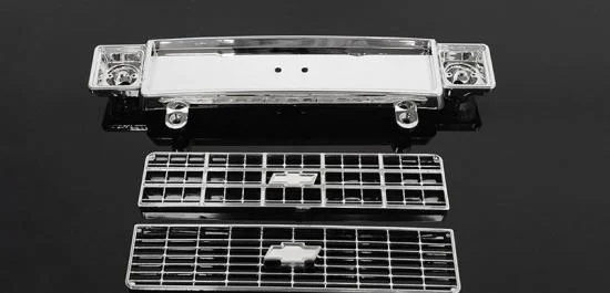 RC4WD Chevrolet Blazer Chrome Front Grill w/Optional Inserts — image 4 of 7