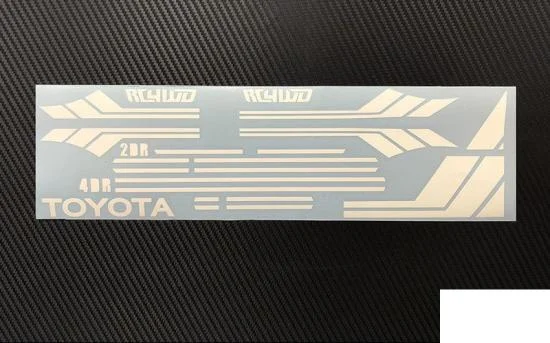 RC4WD Clean Stripes for Mojave II 2/4 Door Decal Sheet (White) RC4WD — image 1 of 7