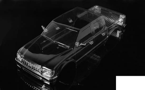 RC4WD 2001 Toyota Tacoma 4 Door Body for TF2 LWB 313MM/12.3 — image 1 of 7