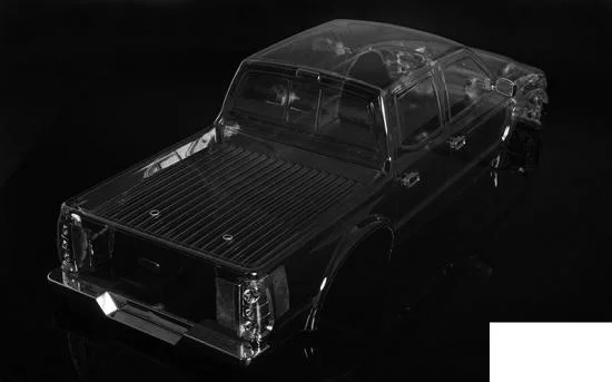 RC4WD 2001 Toyota Tacoma 4 Door Body for TF2 LWB 313MM/12.3 — image 4 of 7
