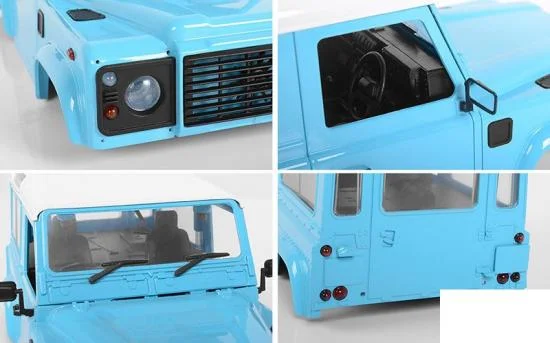 RC4WD D90 Body Set for 1:18 Gelande II (Blue) — image 5 of 7