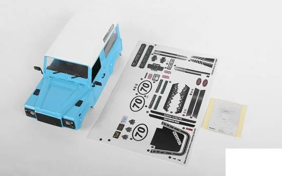 RC4WD D90 Body Set for 1:18 Gelande II (Blue) — image 6 of 7