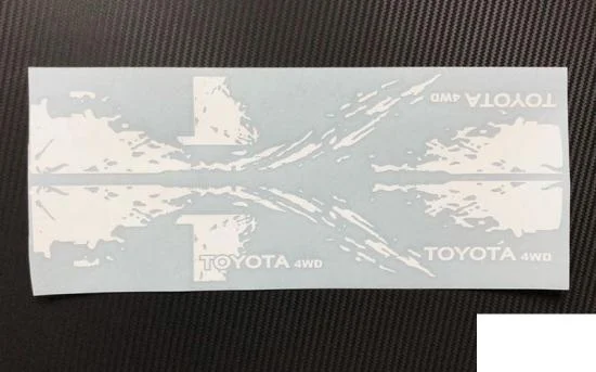 RC4WD Dirty Stripes for Mojave II 2/4 Door Decal Sheet (White) RC4WD — image 1 of 6