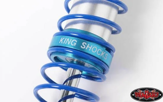 RC4WD King Off-Road Dual Spring Shocks for Axial Yeti Front (100mm Medium OD) — image 8 of 11