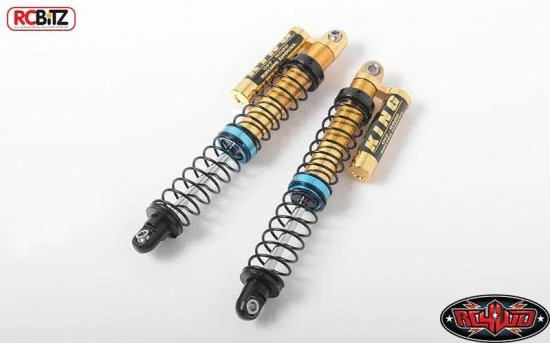 RC4WD King Off-Road Limited Edition GOLD Scale Piggyback Shocks w/Faux Reservoir (110mm) — image 2 of 10