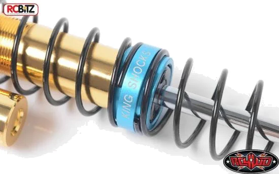 RC4WD King Off-Road Limited Edition GOLD Scale Piggyback Shocks w/Faux Reservoir (110mm) — image 8 of 10