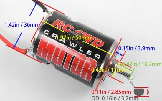 RC4WD 540 Crawler Brushed Motor 80T — image 3 of 4