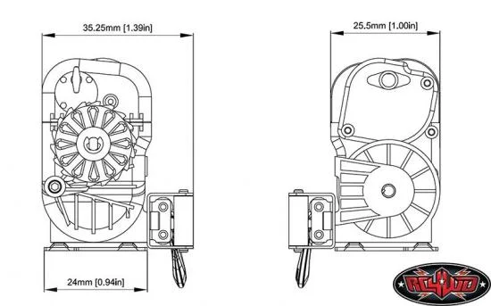 RC4WD 1:10 Warn 8274 Winch — image 5 of 6