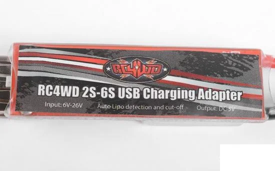 RC4WD 2S-6S USB Charging Adapter w/ T Style Plug RC4WD — image 2 of 6