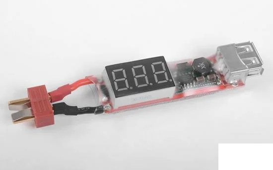 RC4WD 2S-6S USB Charging Adapter w/ T Style Plug RC4WD — image 6 of 6