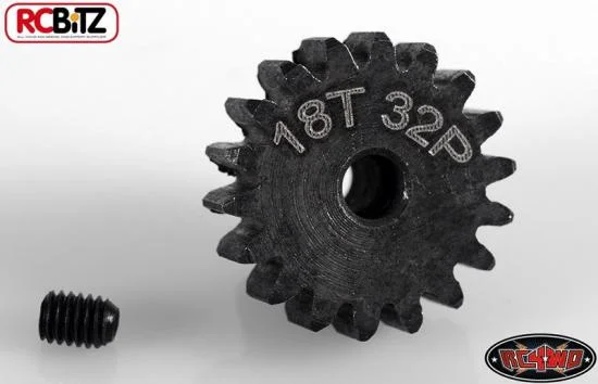 RC4WD 18t 32p Hardened Steel Pinion Gear — image 1 of 5