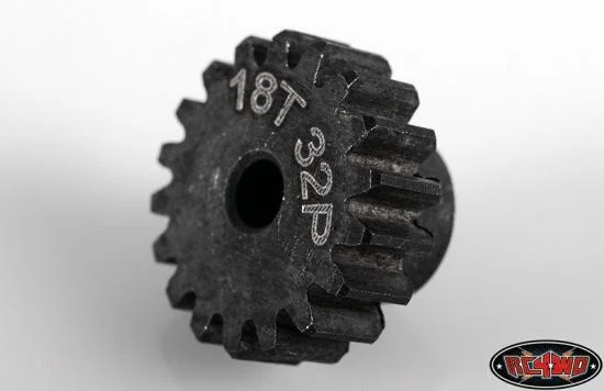 RC4WD 18t 32p Hardened Steel Pinion Gear — image 4 of 5