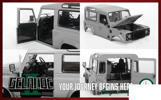 RC4WD Gelande II Kit w/ 2015 Land Rover Defender D90 Hard Body Set RC4WD — image 5 of 7