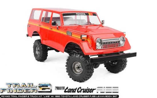 RC4WD Trail Finder 2 Truck Kit LWB W/ 1980 Toyota Land Cruiser FJ55 Lexan Body Set RC4WD — image 1 of 7