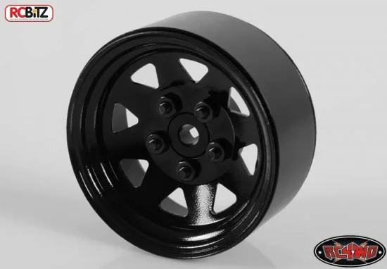 RC4WD 5 Lug Wagon 1.9 Single Steel Stamped Beadlock Wheel (Black) — image 2 of 6