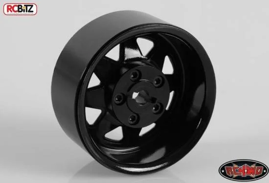 RC4WD 5 Lug Wagon 1.9 Single Steel Stamped Beadlock Wheel (Black) — image 5 of 6