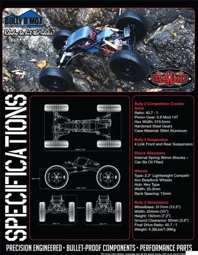 RC4WD Bully II Moa RTR Competition Crawler — image 6 of 7