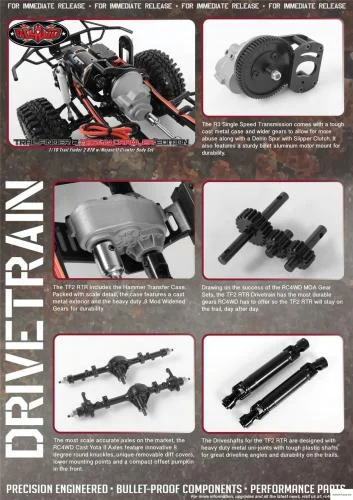 RC4WD Marlin Crawlers Trail Finder 2 RTR with Mojave II Crawler Body Set — image 5 of 7
