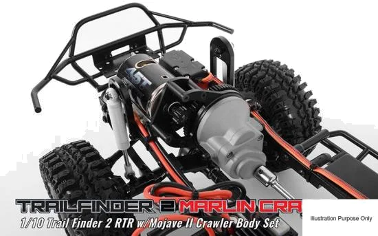 RC4WD Marlin Crawlers Trail Finder 2 RTR with Mojave II Crawler Body Set — image 6 of 7