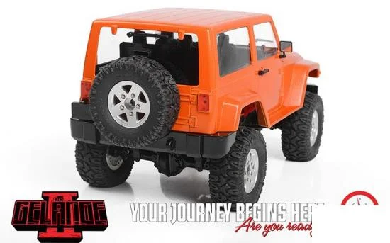 RC4WD 1:18 Gelande II - Black Rock Body Set (Orange) - RTR — image 17 of 18