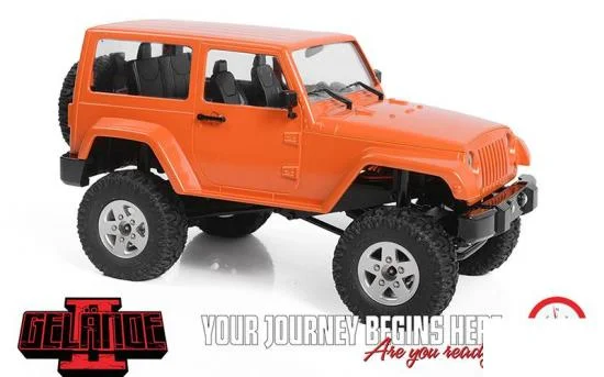 RC4WD 1:18 Gelande II - Black Rock Body Set (Orange) - RTR — image 16 of 18