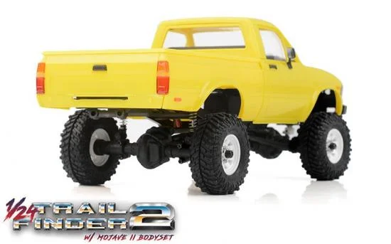 RC4WD Trail Finder 2 1:24 RTR With Mojave II Hard Body Set - Yellow — image 12 of 20
