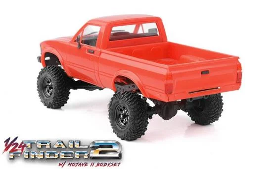 RC4WD Trail Finder 2 1:24 RTR With Mojave II Hard Body Set - Red — image 18 of 19