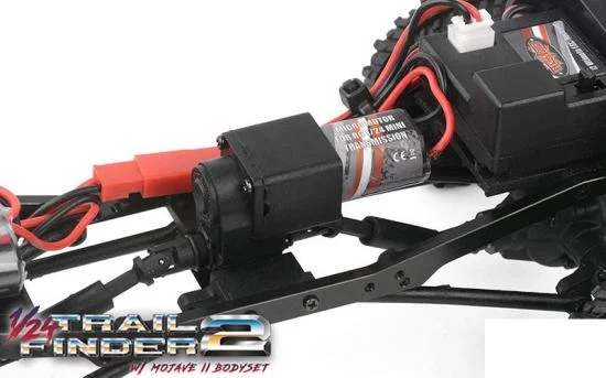 RC4WD Trail Finder 2 1:24 RTR With Mojave II Hard Body Set - Red — image 17 of 19