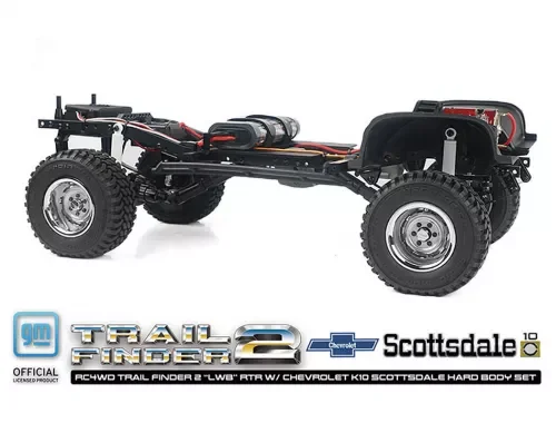 RC4WD Trail Finder 2 LWB RTR - Chevrolet K10 Hardbody Red — image 13 of 23