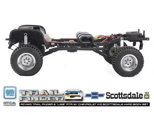RC4WD Trail Finder 2 LWB RTR - Chevrolet K10 Hardbody Red — image 5 of 23