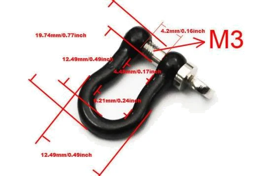 RC4WD King Kong Tow Shackle — image 3 of 4