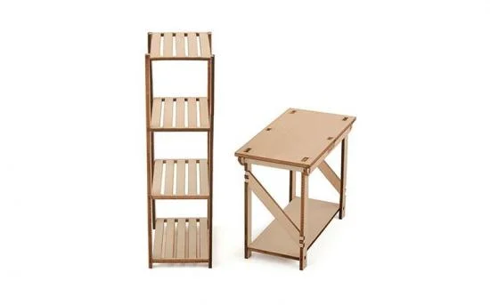 RC4WD 1:10 Wood Garage Shelves and Work Bench Set RC4WD — image 2 of 7